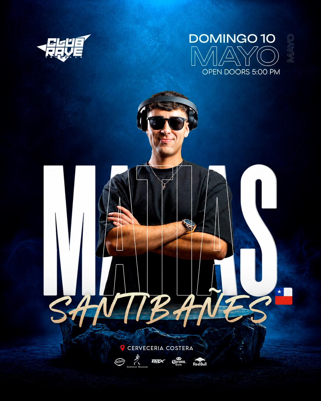 Flyer Club Rave Trujillo