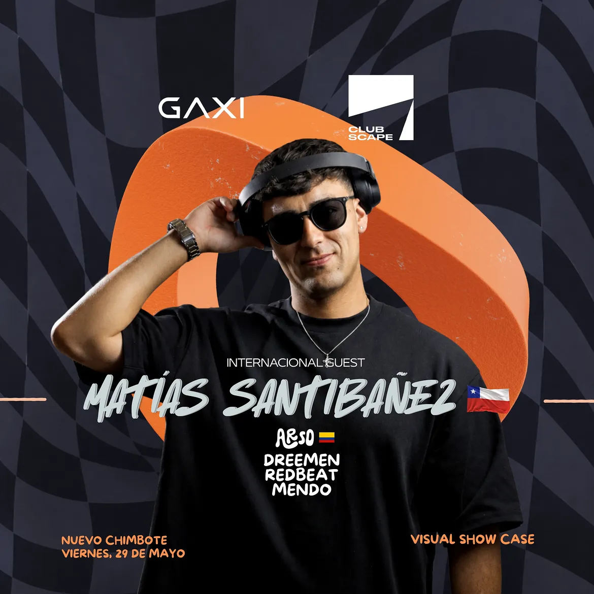 Flyer Club Scape Nuevo Chimbote